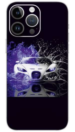 Bugatti Veyron car Mobile Skin Wrap