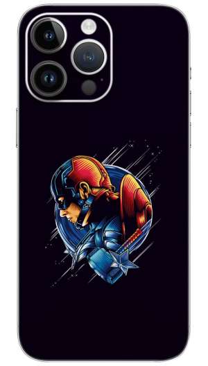 Captain America Avenger  Mobile Skin Wrap