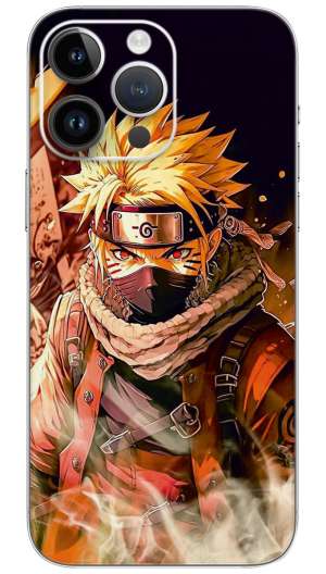 Cartoon naruto anime Mobile Skin Wrap