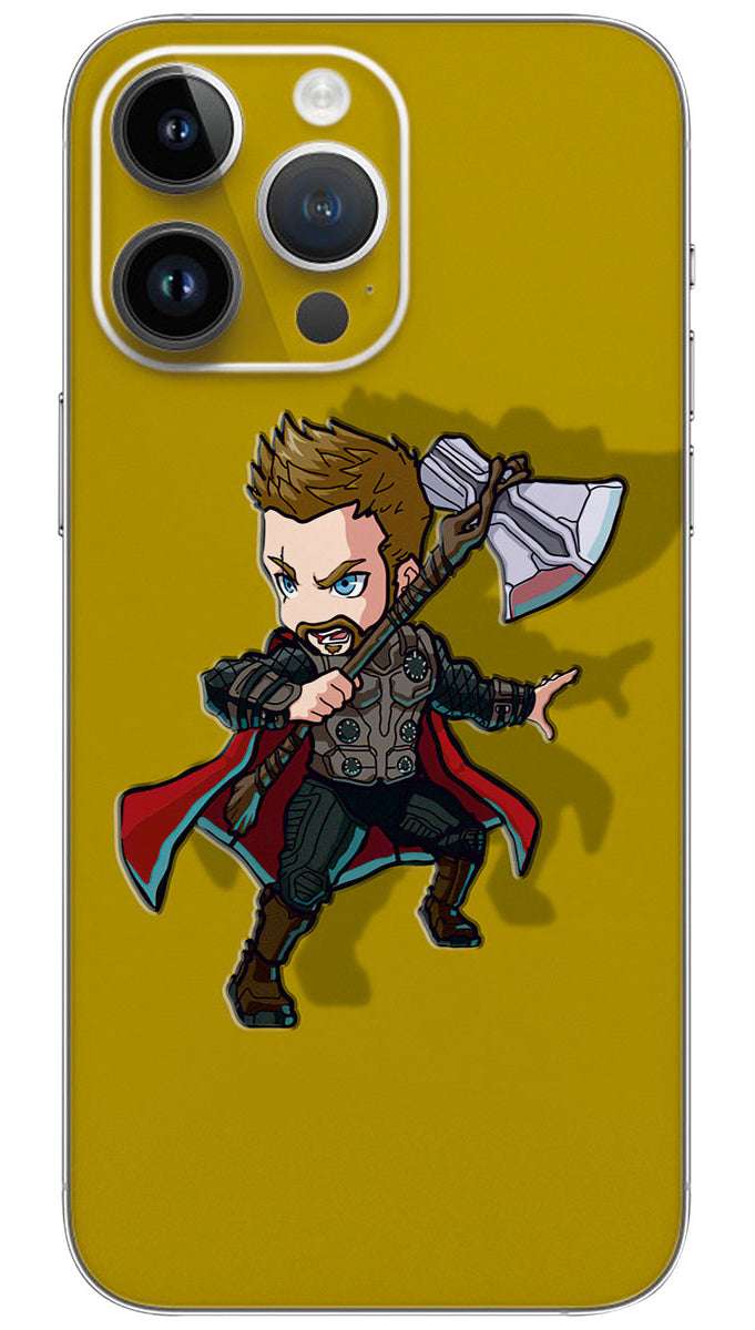 CARTOON THOR Mobile Skin Wrap