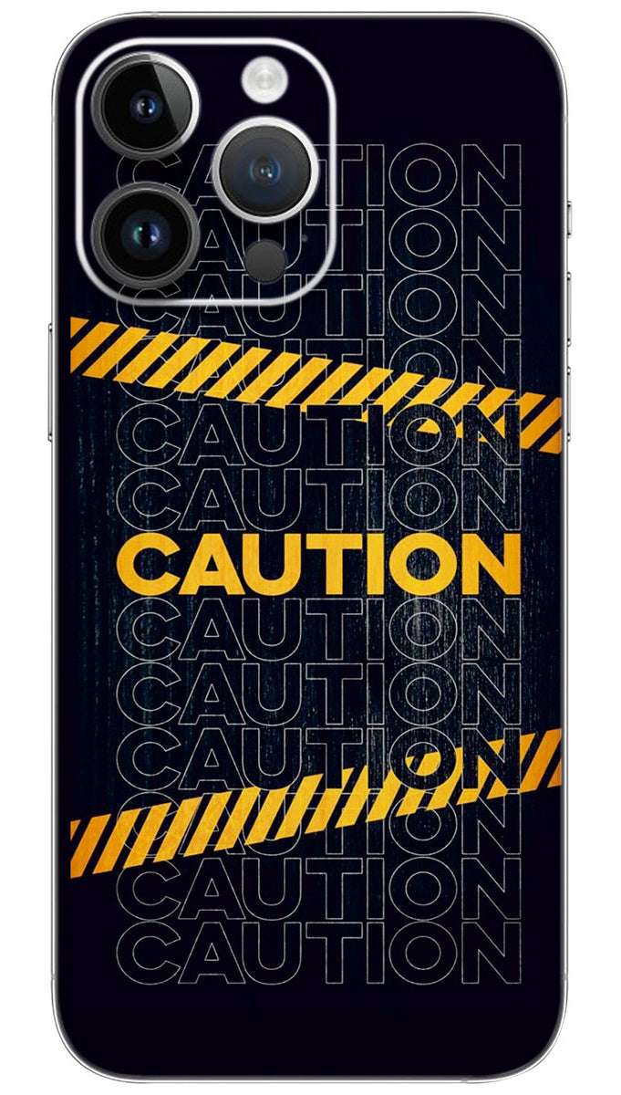 Caution quotes Mobile Skin Wrap