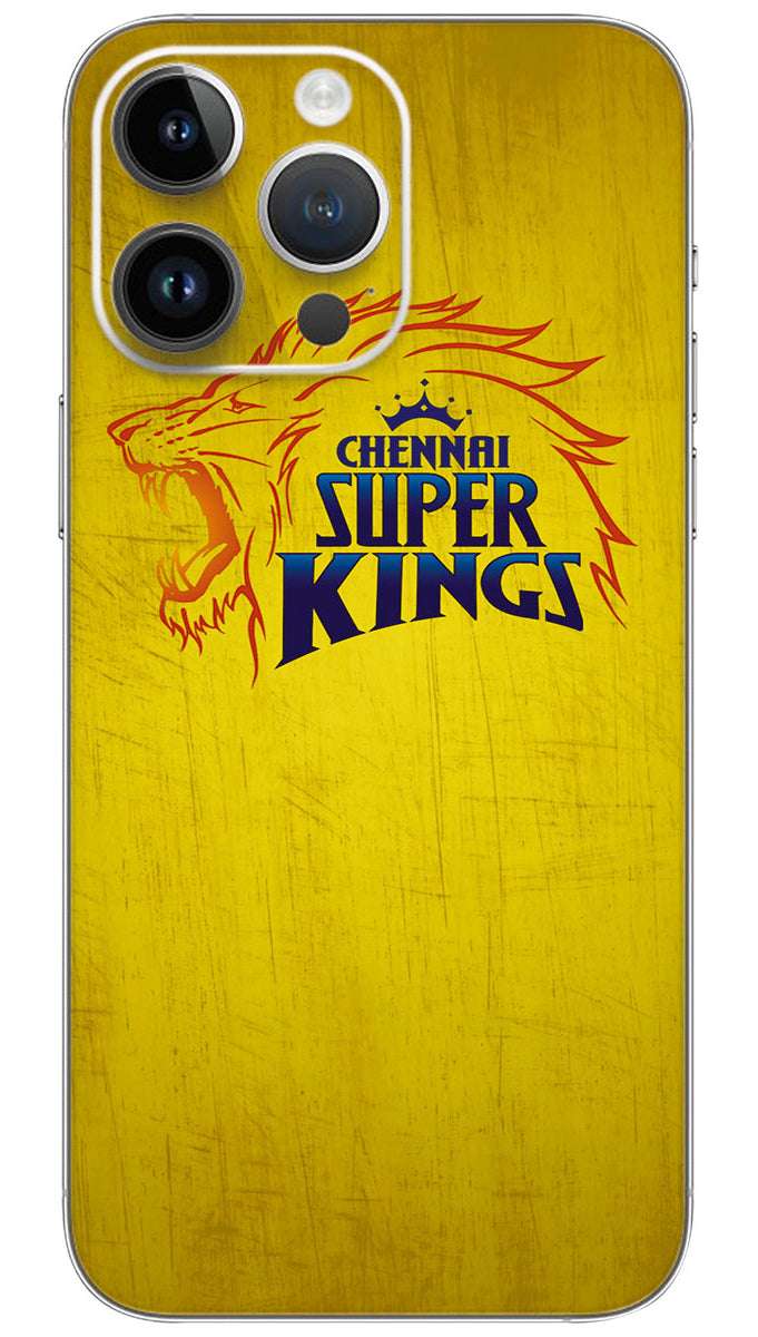 Chennai Super Kings Mobile Skin Wrap