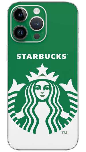 Coffe starbucks  design  Mobile Skin Wrap