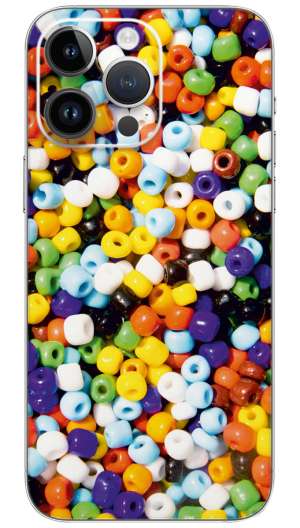 Colorful beads Mobile Skin Wrap