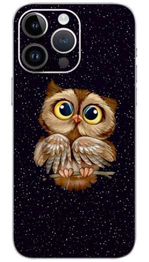 Cooper on Owls Mobile Skin Wrap