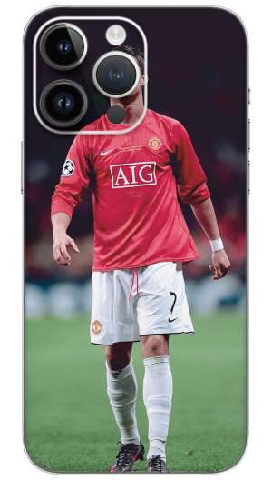 Cristiano Ronaldo Manchester Mobile Skin Wrap
