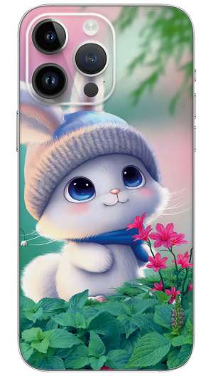 Cute animal cartoon  Mobile Skin Wrap