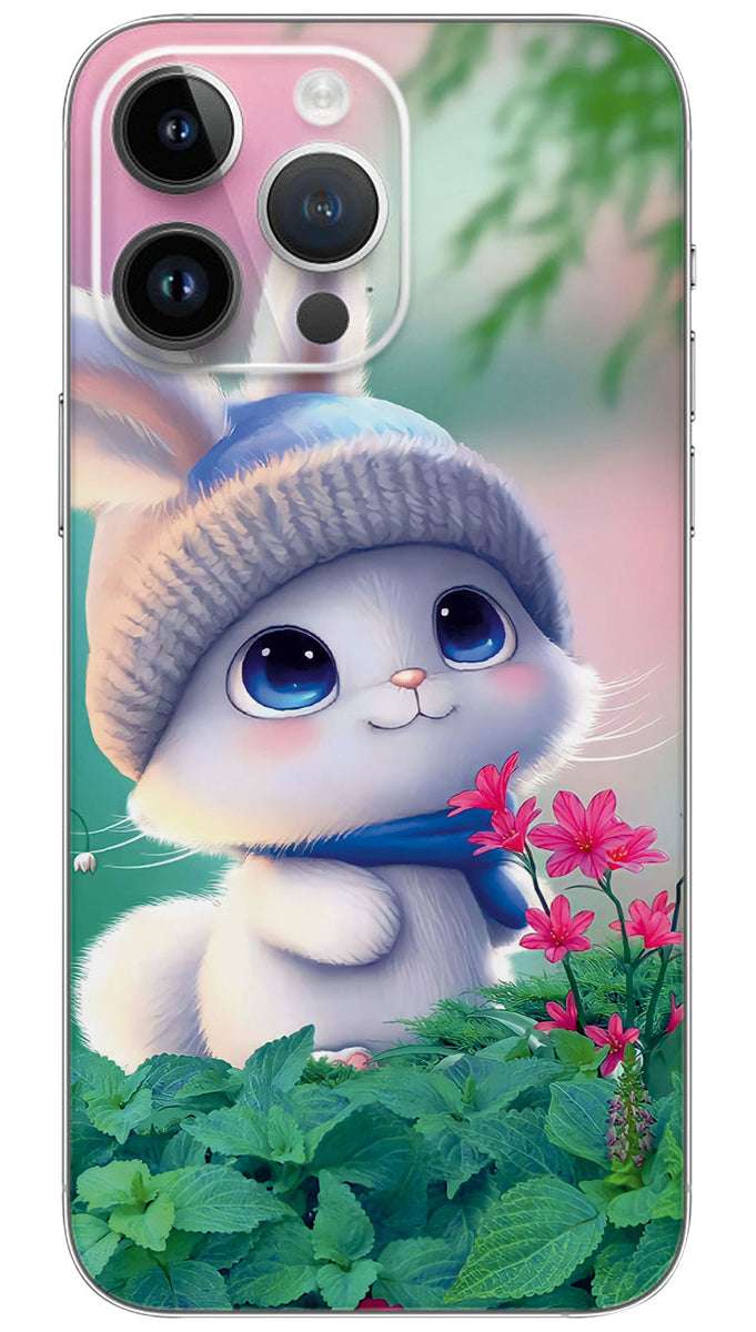 Cute animal cartoon  Mobile Skin Wrap