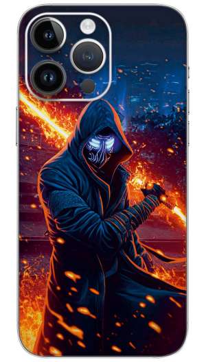 Dark Assassin Mobile Skin Wrap