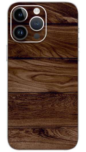 Dark clean oak wood pattern Mobile Skin Wrap