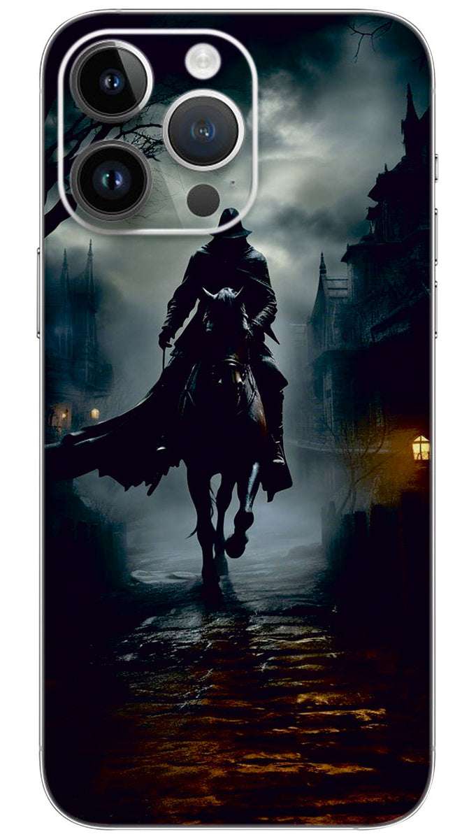 DARK HORSE RIDER Mobile Skin Wrap