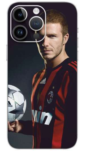 David  beckham football player Mobile Skin Wrap