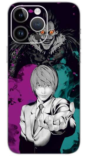 Death note anime Mobile Skin Wrap