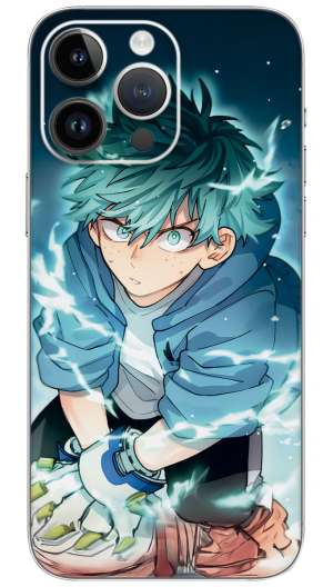 Demon Deku Mobile Skin Wrap