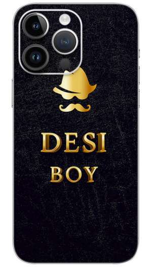 Desi boys quotes Mobile Skin Wrap
