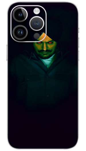 Devilstyle sidhu moosewala Mobile Skin Wrap