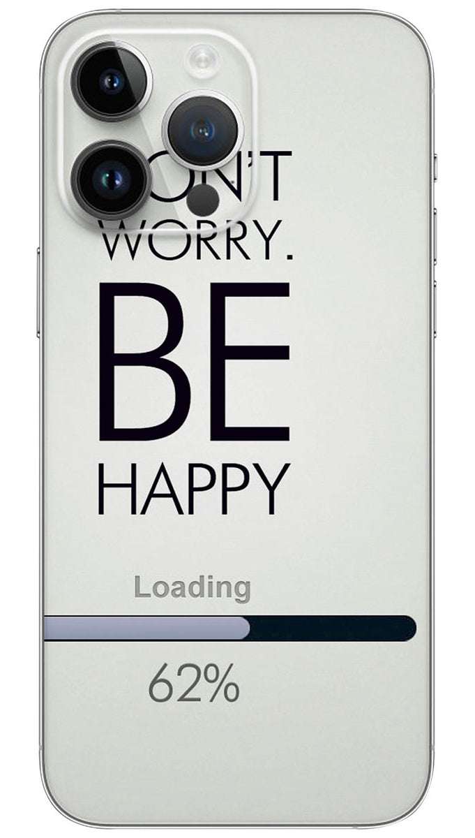 Don't Worry Be Happy quotes Mobile Skin Wrap