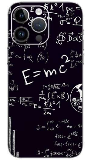 E=mc2 formula Quotes Mobile Skin Wrap