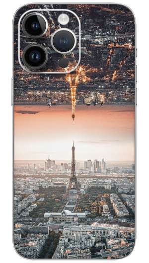 Eiffel Tower world Mobile Skin Wrap