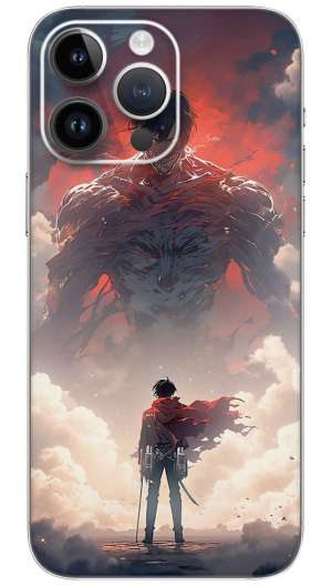 Eren Yeager anime  Mobile Skin Wrap