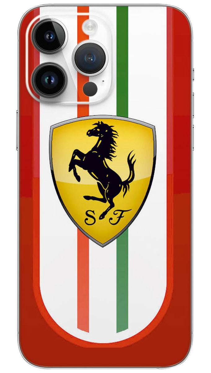 Ferrari logo design Mobile Skin Wrap