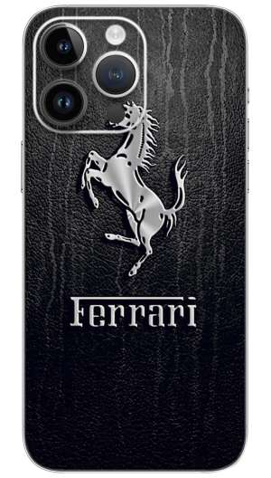Ferrari logo design Mobile Skin Wrap