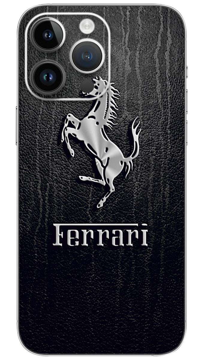 Ferrari logo design Mobile Skin Wrap