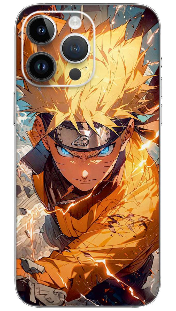 Fire naruto anime Mobile Skin Wrap