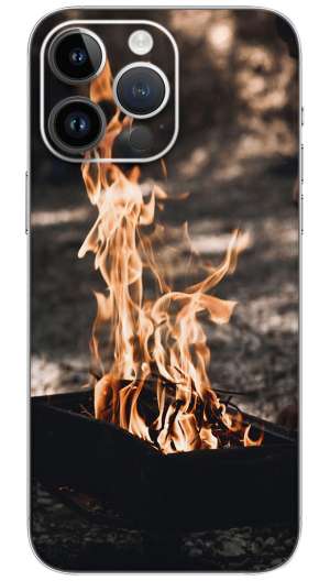FIRE PIT GRILL NUTURE Mobile Skin Wrap