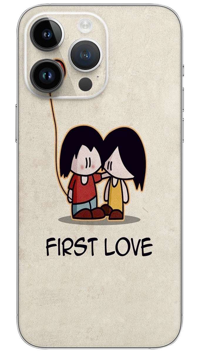 FIRST LOVE CUTE VECTOR Mobile Skin Wrap