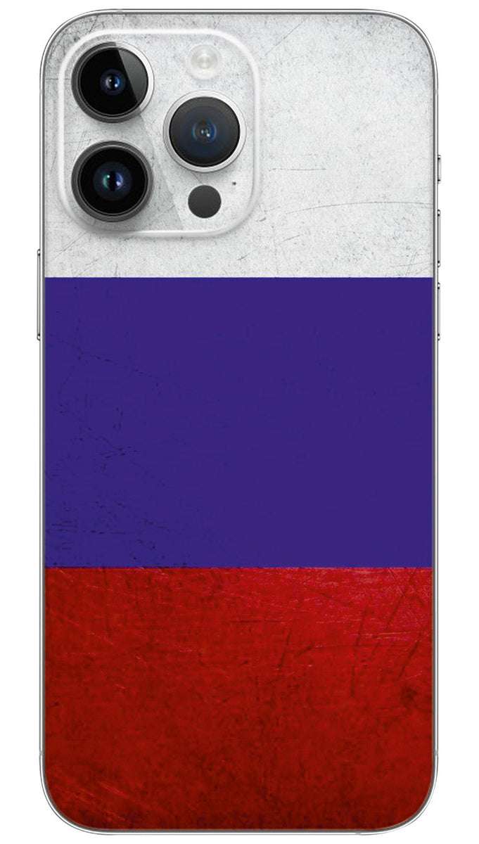 Flag of Russia pattern  Mobile Skin Wrap