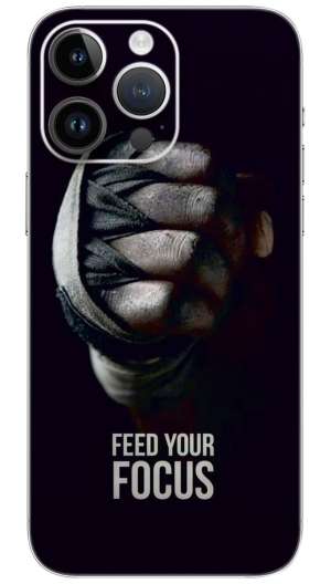 Focus quotes Mobile Skin Wrap