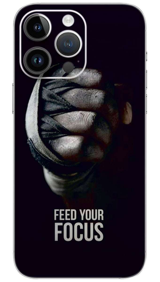 Focus quotes Mobile Skin Wrap