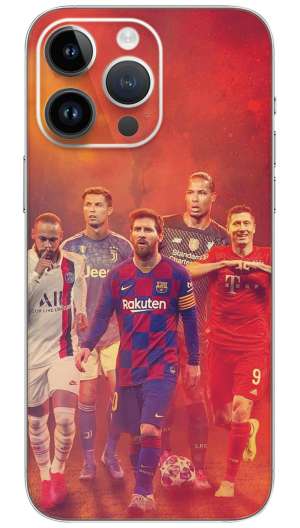 Football 5 Goats sport Mobile Skin Wrap