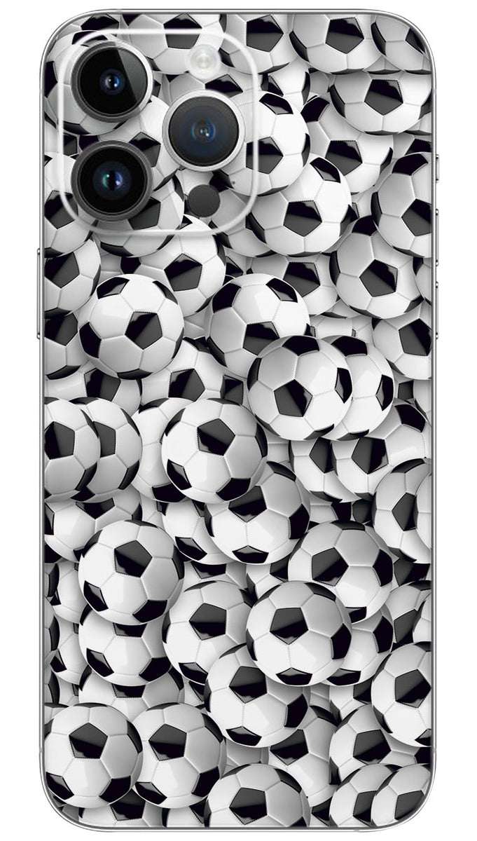 FOOTBALL background Mobile Skin Wrap