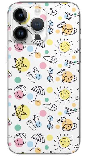 Fun Summer pattern Mobile Skin Wrap
