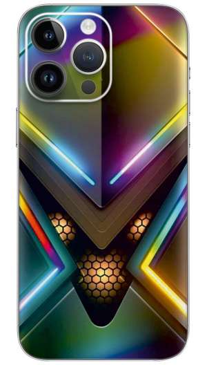 Futuristic Design Mobile Skin Wrap
