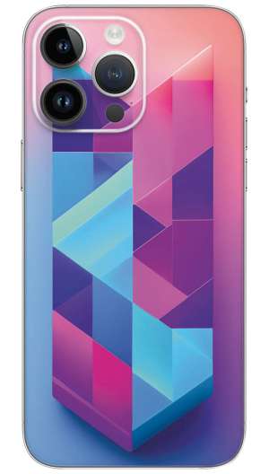 Geometric hands pattern Mobile Skin Wrap