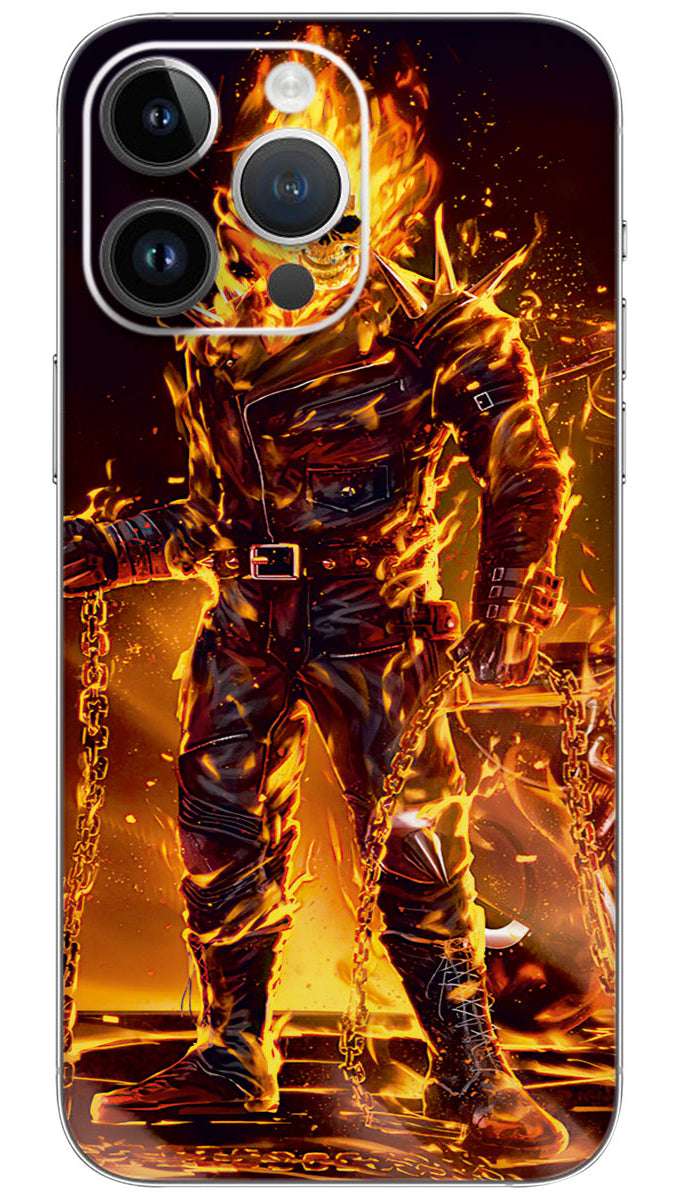 Ghost Rider Mobile Skin Wrap