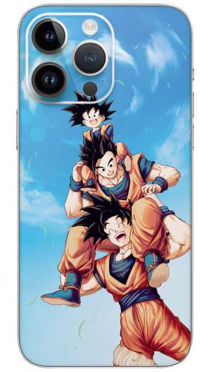 Goku anime Mobile Skin Wrap