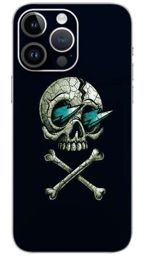 Gotic on skull  Mobile Skin Wrap