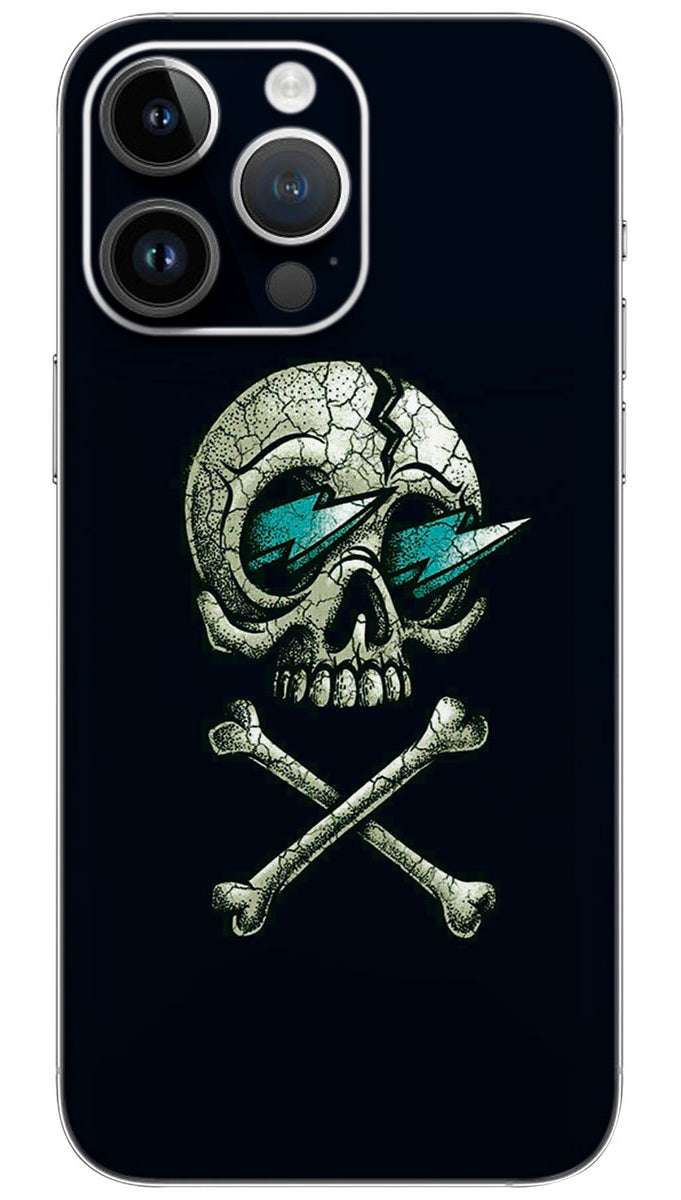 Gotic on skull  Mobile Skin Wrap