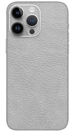 Gray color pattern leather Mobile Skin Wrap