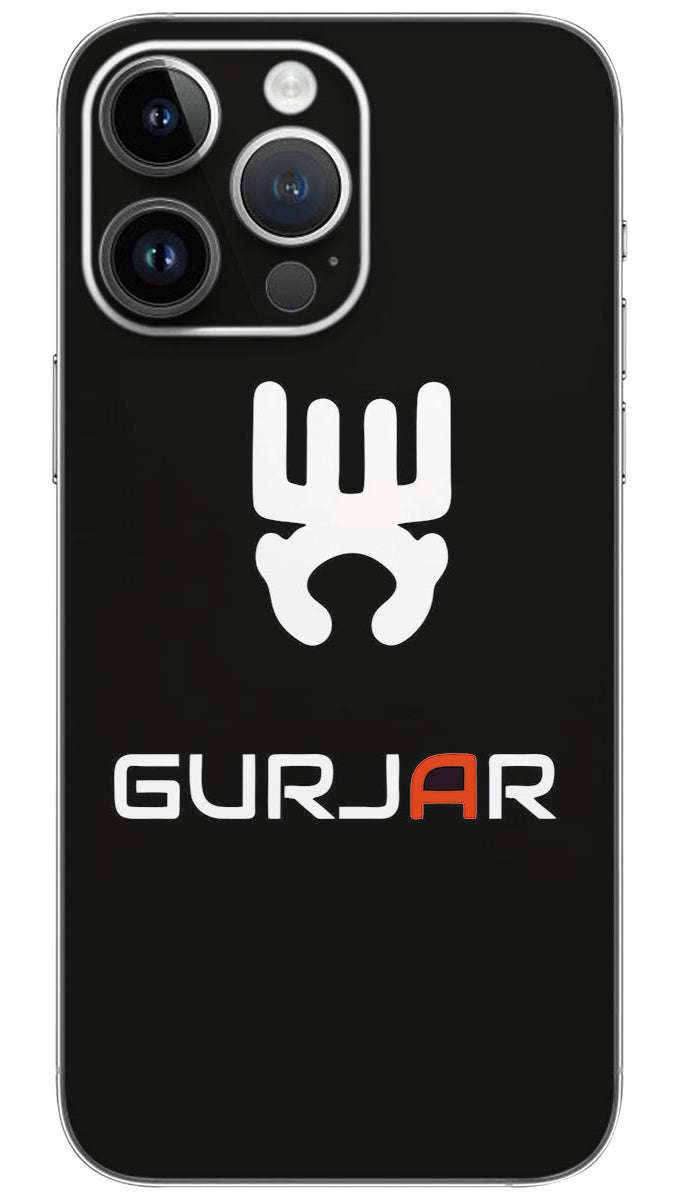 Gurjar logo caste name Mobile Skin Wrap