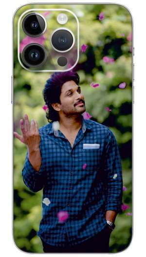 Happy face allu arjun  Mobile Skin Wrap