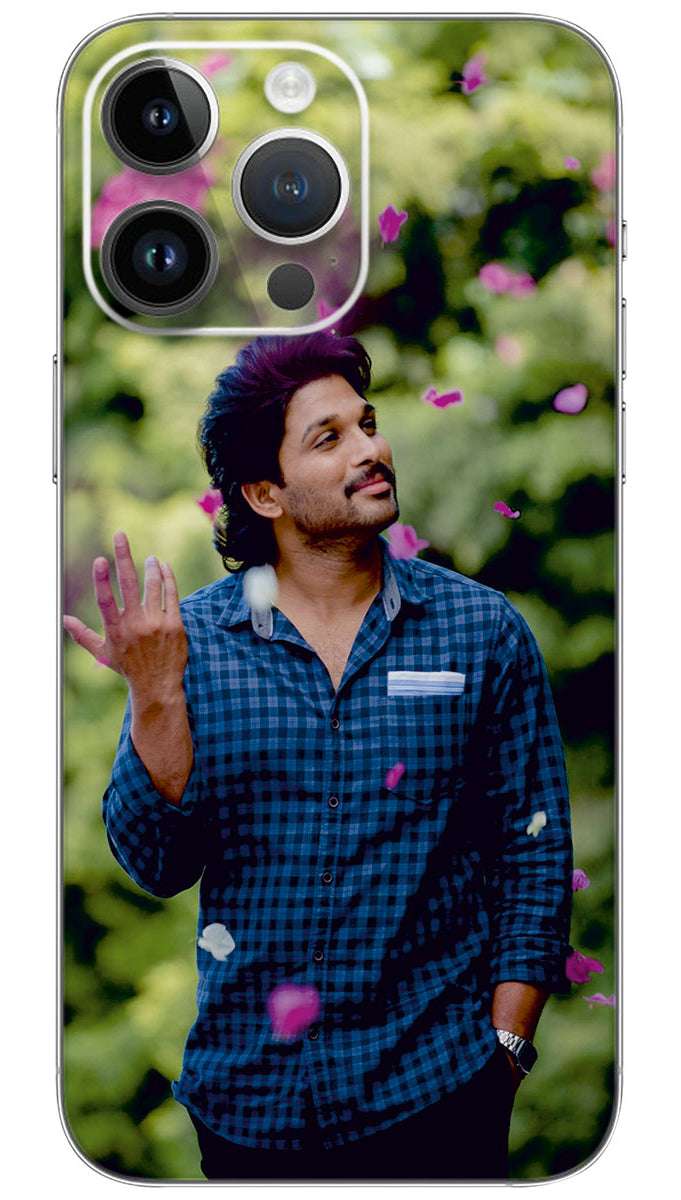 Happy face allu arjun  Mobile Skin Wrap