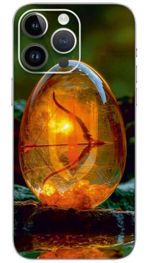 Hinduism RAM SYMBOL Mobile Skin Wrap