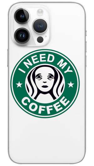 I need my coffee Mobile Skin Wrap