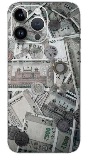 Indian currency Mobile Skin Wrap