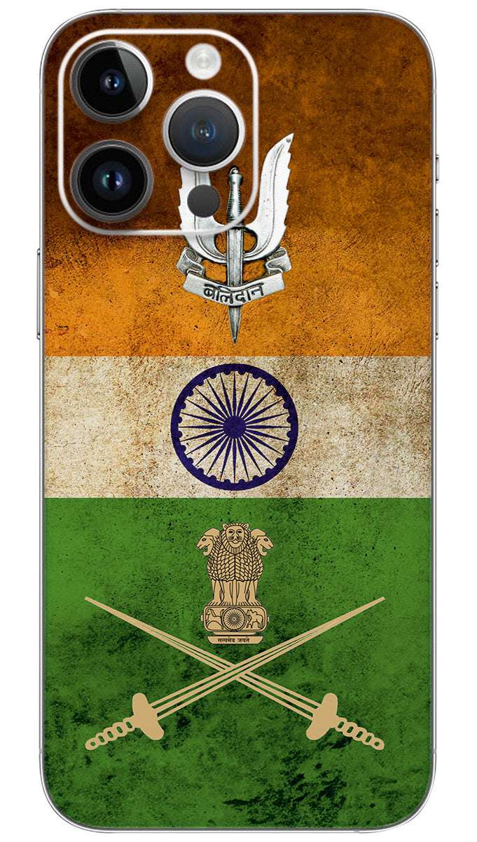 INDIAN FLAG BALIDAN  Mobile Skin Wrap